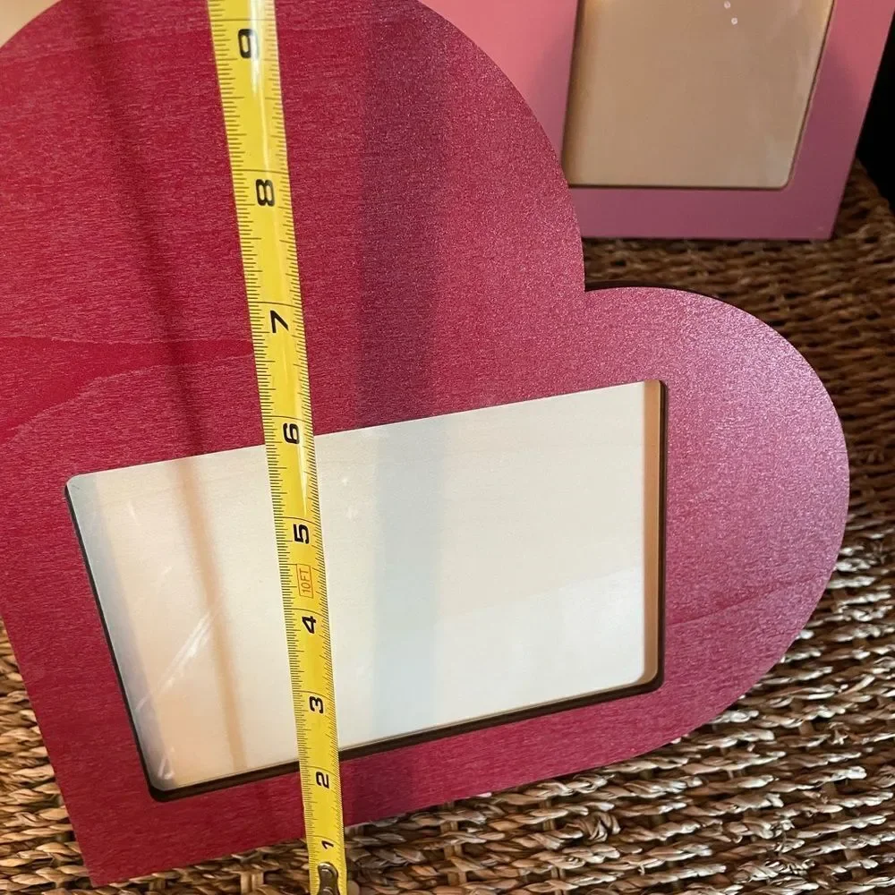 Sintuff Heart Wooden Picture Frames set of 3